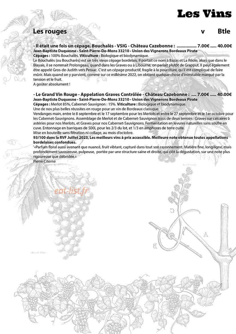 Le Canard Déchaîné — carte page 5