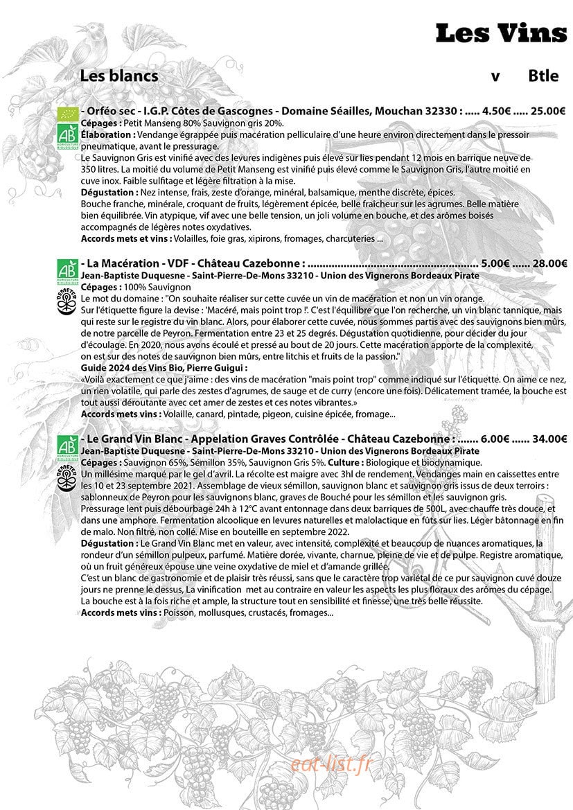 Le Canard Déchaîné — carte page 7