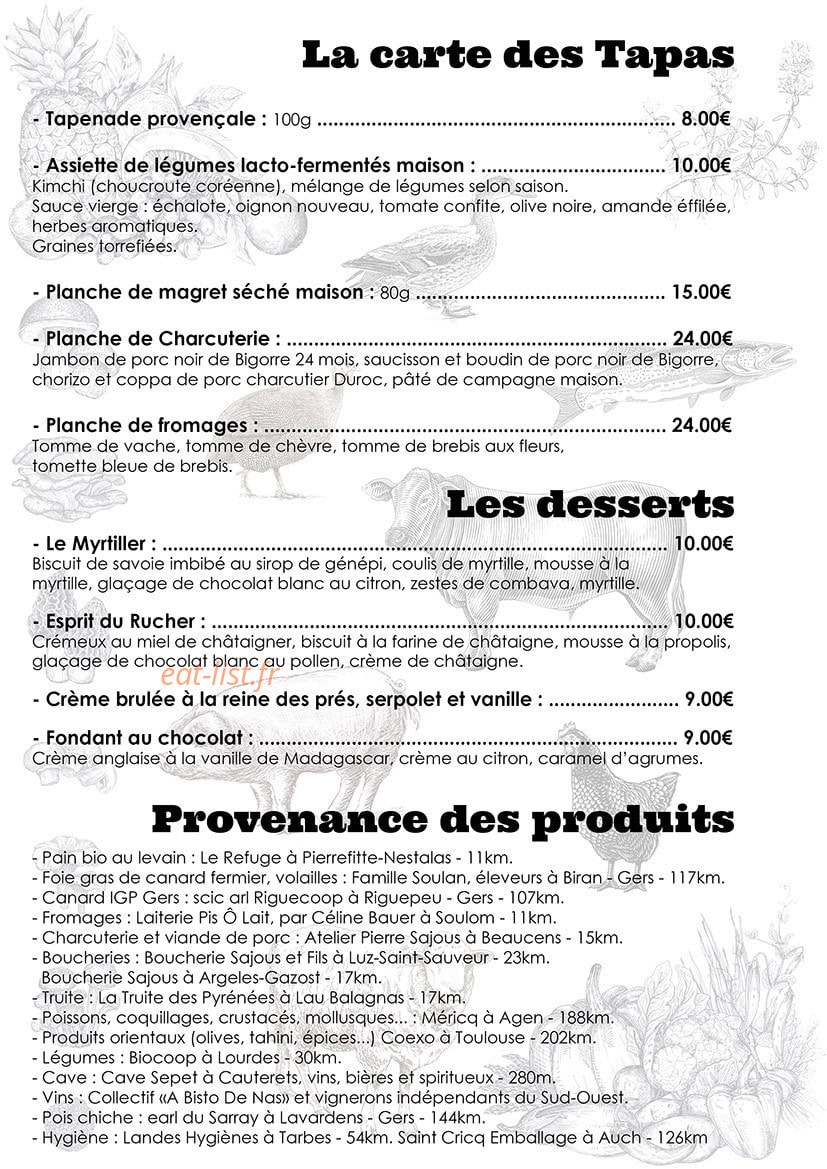 Le Canard Déchaîné — carte page 2