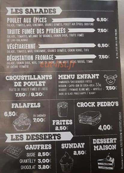 Pedro's — carte page 4