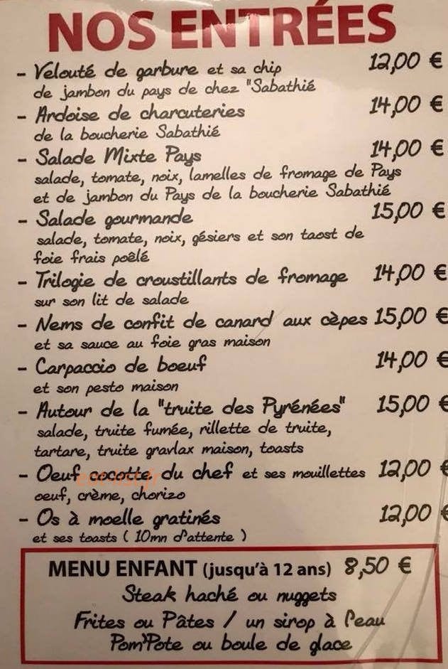 Le Vin'4 — carte page 1