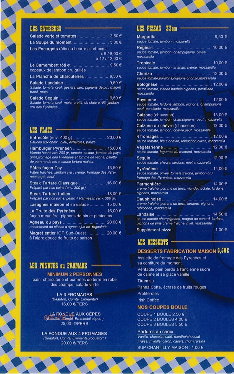 L' Antre'potes — carte page 1