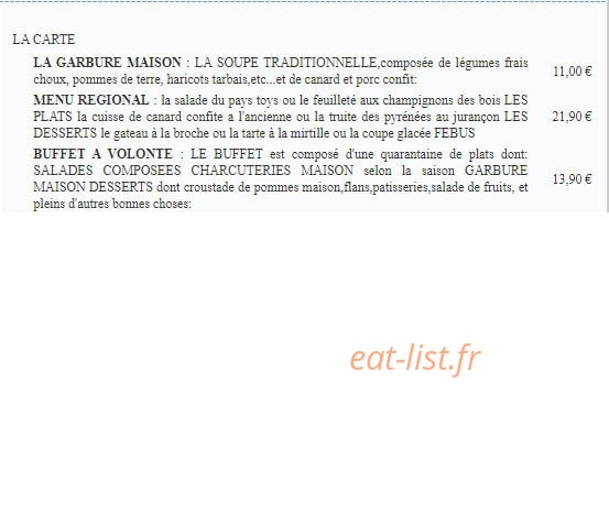 La Grotte — carte page 1