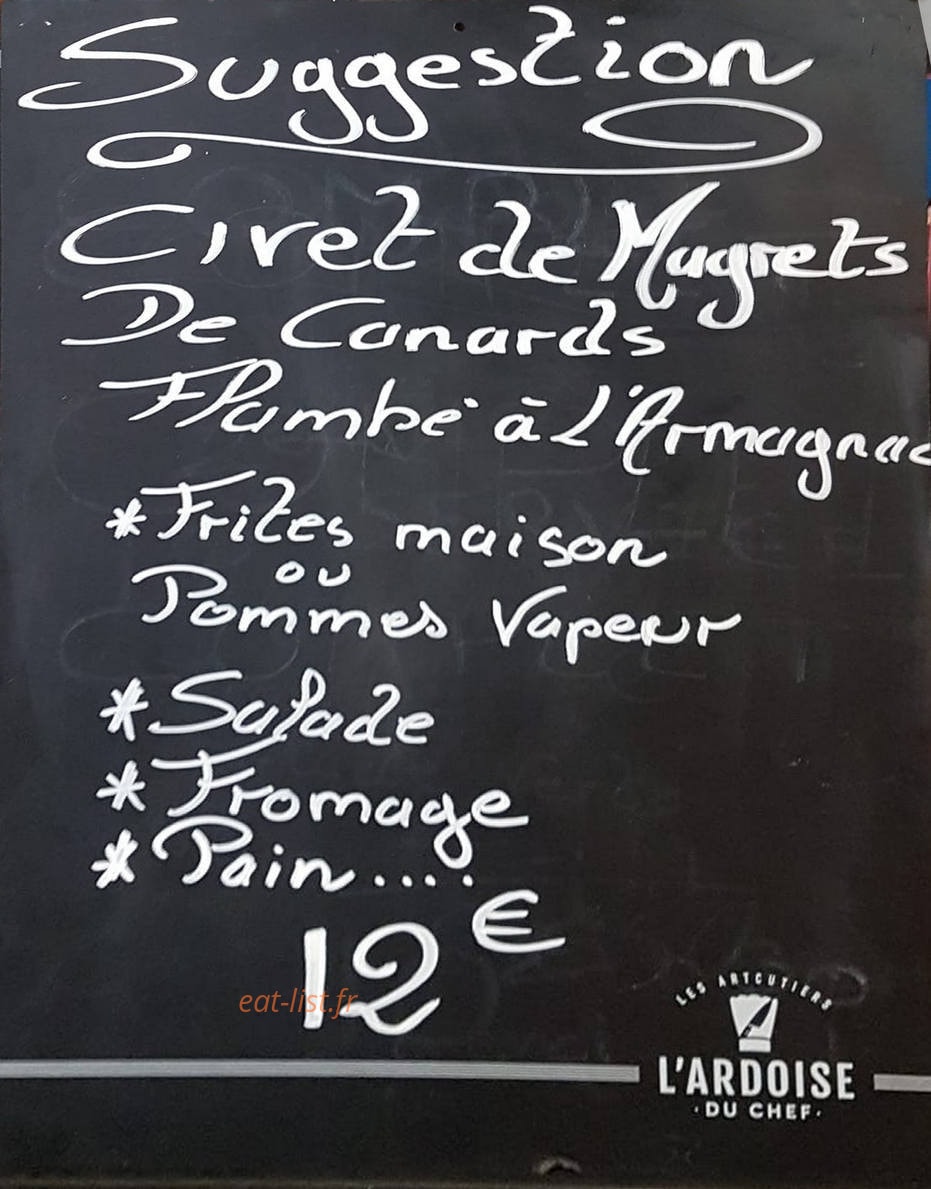 Le Mourgat — carte page 1