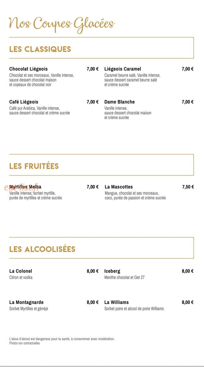 Ô Mas Côtes — carte page 5