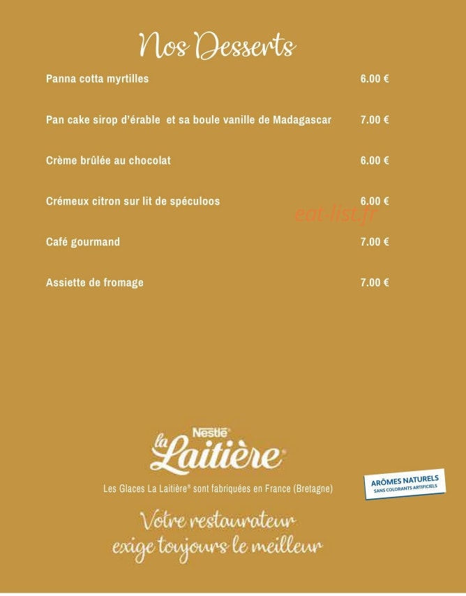 Ô Mas Côtes — carte page 4