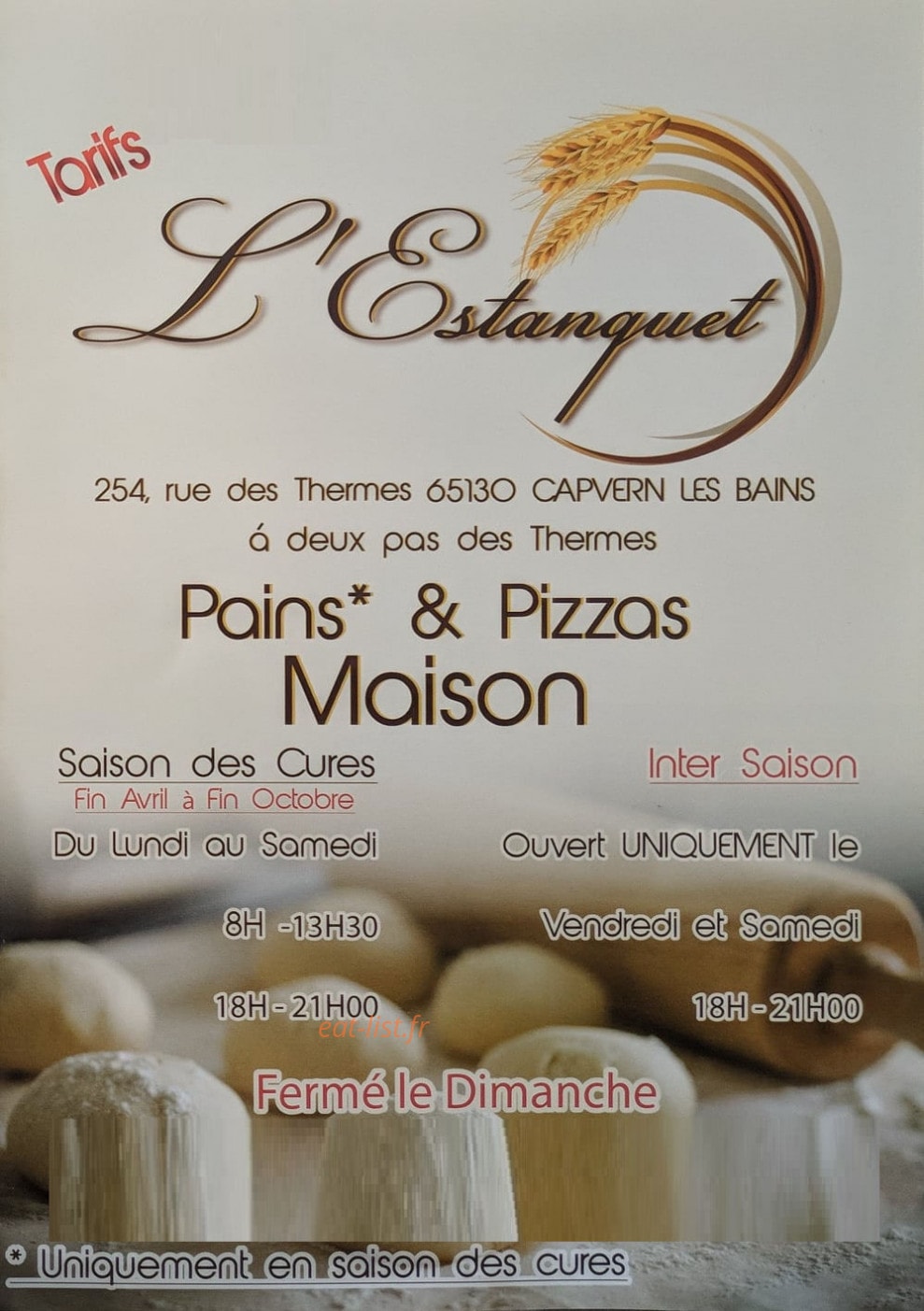L'Estanquet — carte page 1