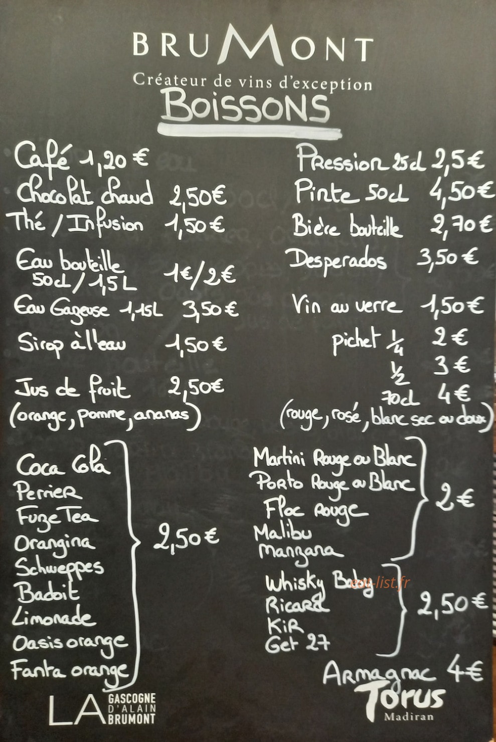 Le Pourquoi Pas — carte page 2