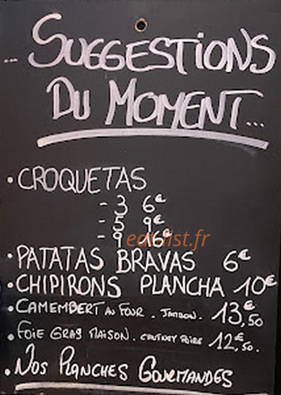 Au balcon — carte page 1