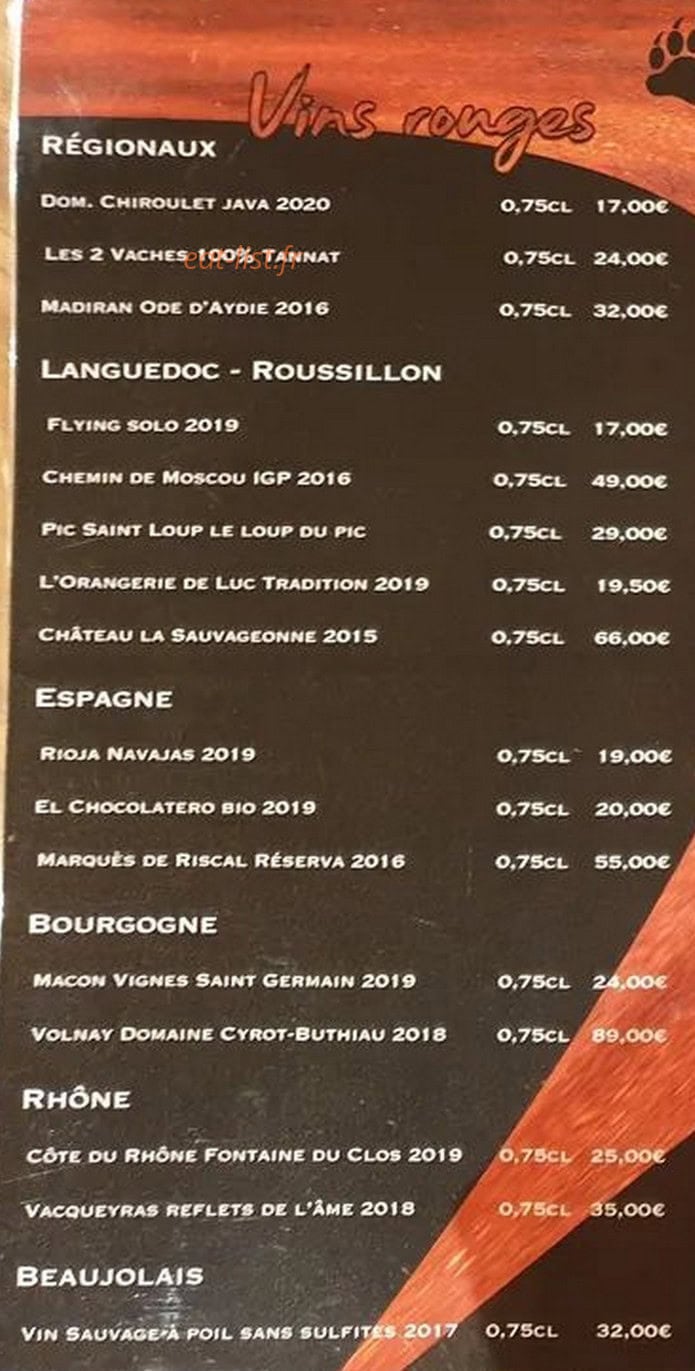 La Tute — carte page 7