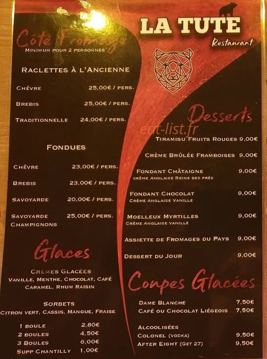 La Tute — carte page 3