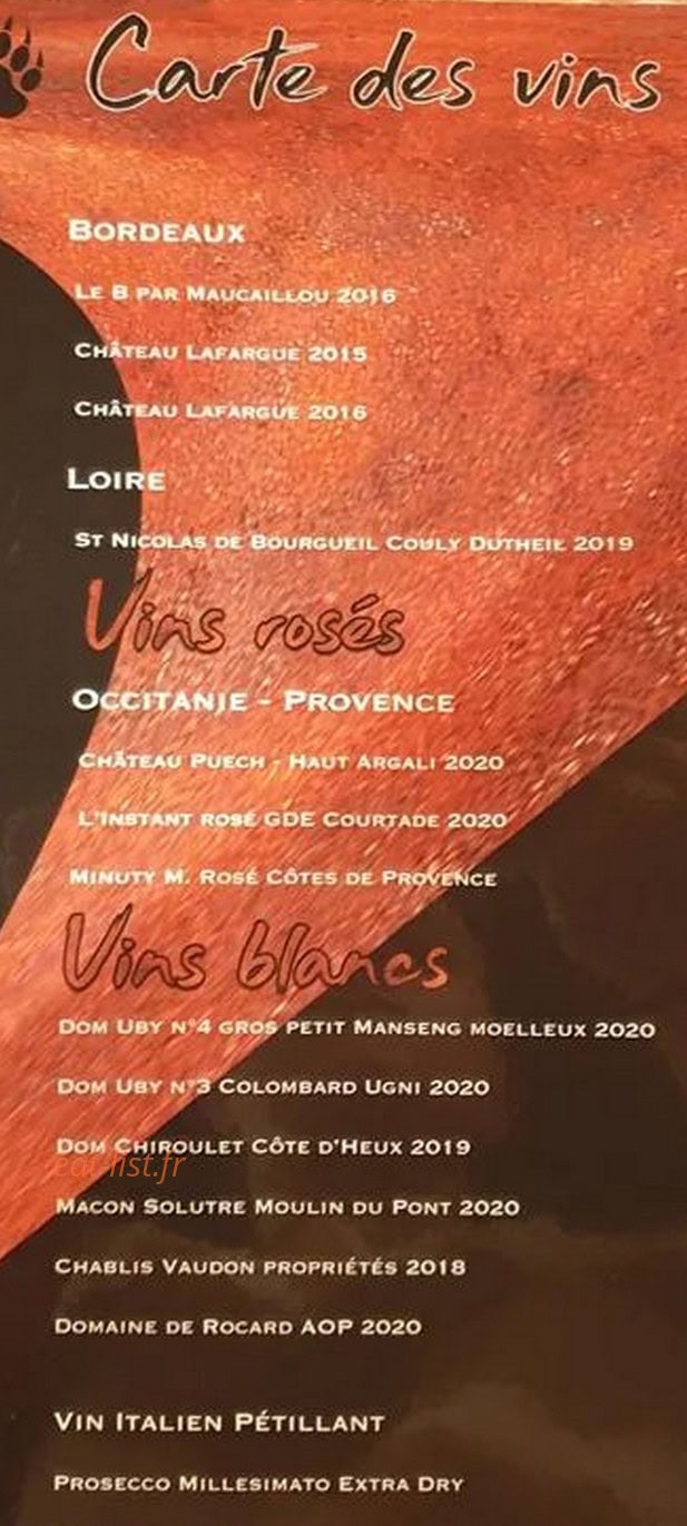 La Tute — carte page 8