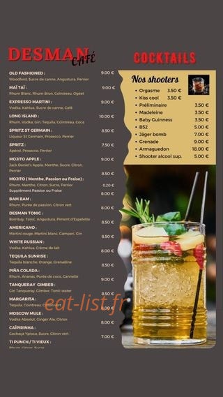 Le Desman — carte page 2