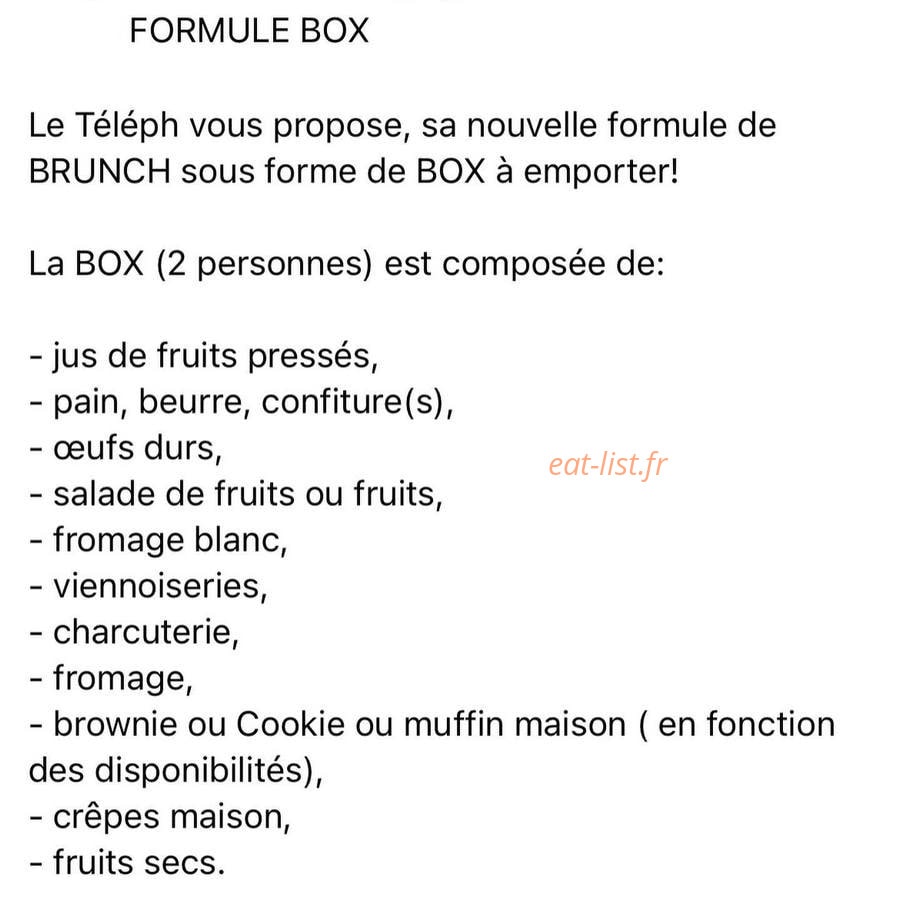 Le Téleph' — carte page 1