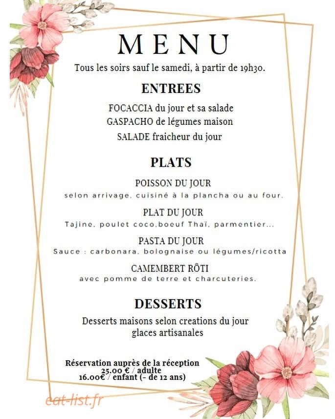 Les Arches — carte page 1