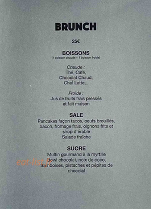 Restaurant böbby — carte page 2