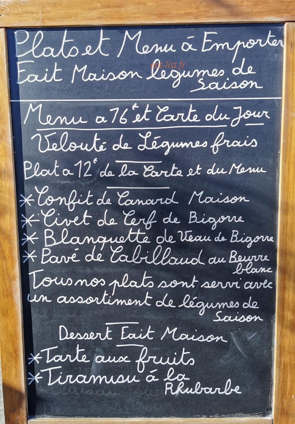 L'Allée fleurie — carte page 1