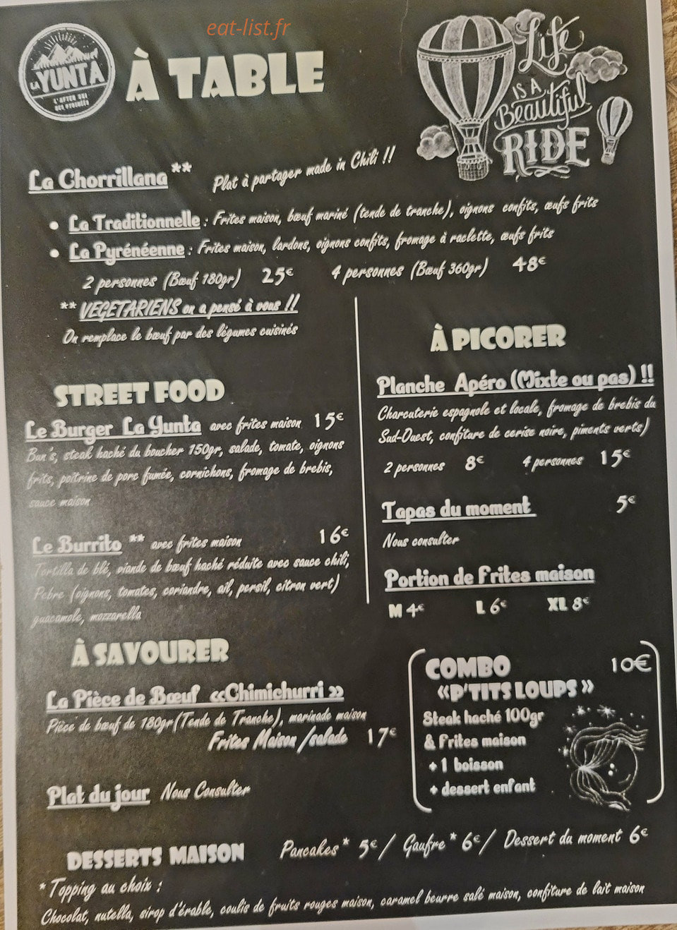 La Yunta — carte page 1