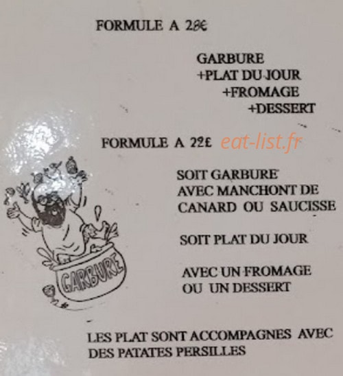 Refuge des Chasseurs - Chez Loulou — carte page 1
