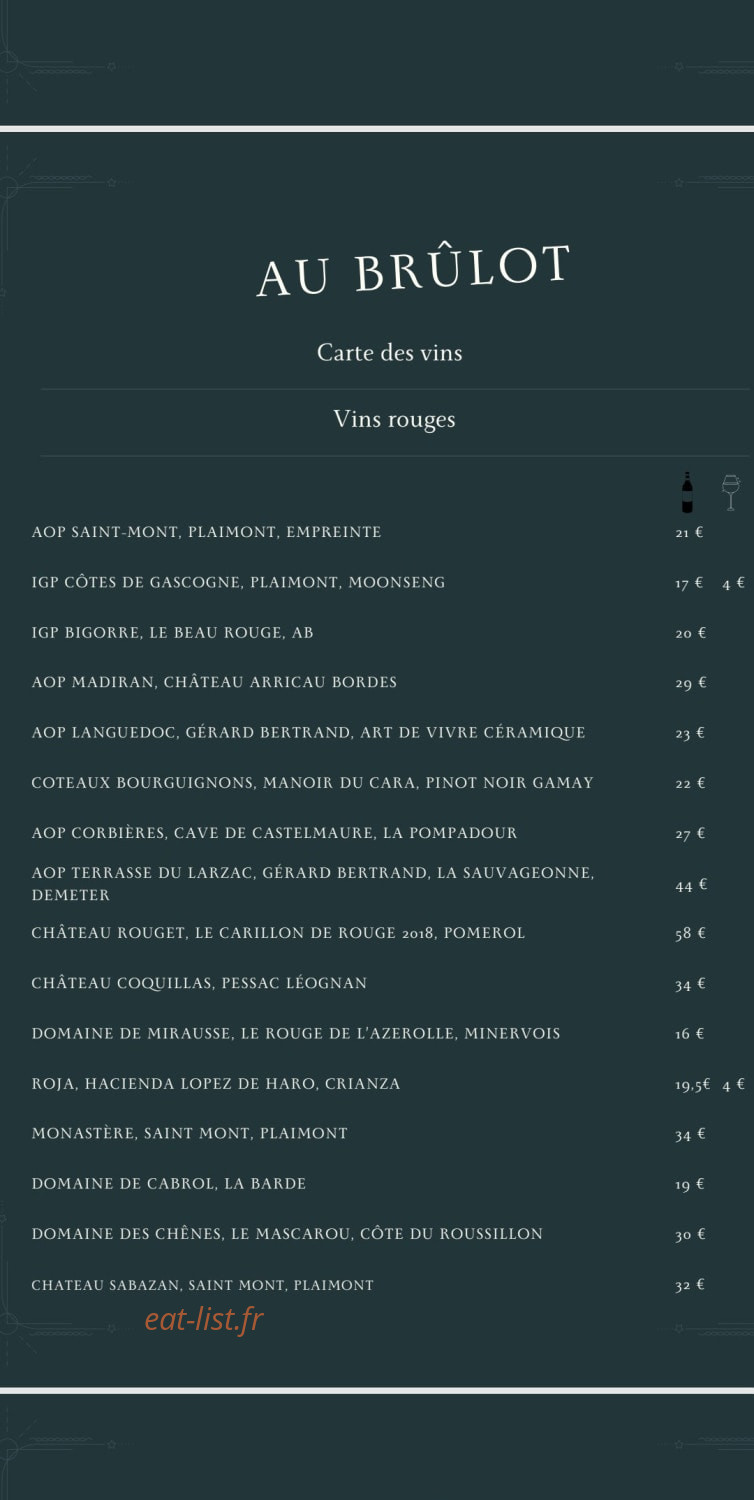 Au brûlot — carte page 6