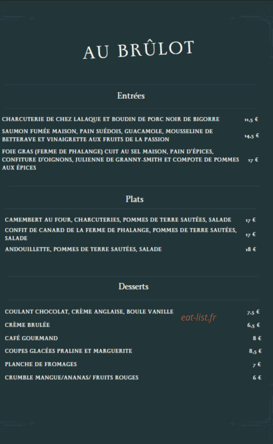Au brûlot — carte page 2