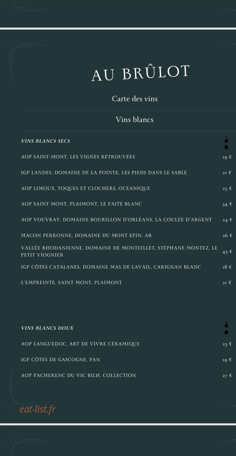 Au brûlot — carte page 7
