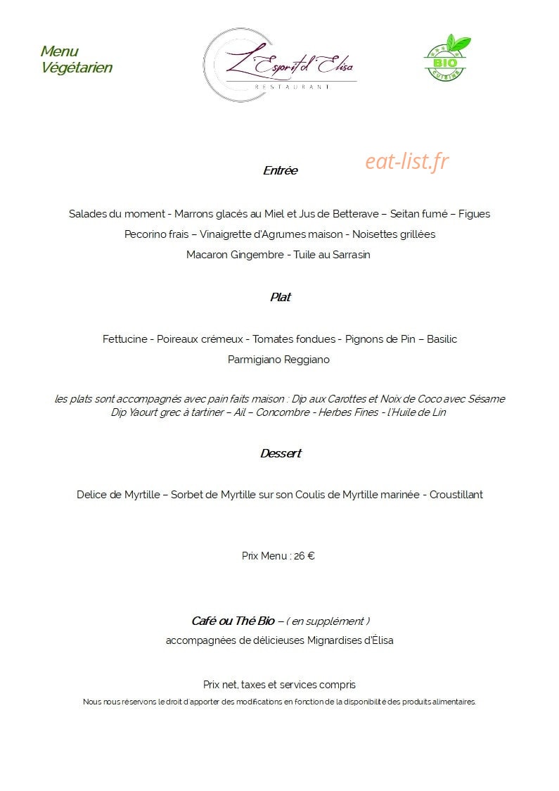 L'esprit D'Elisa — carte page 5