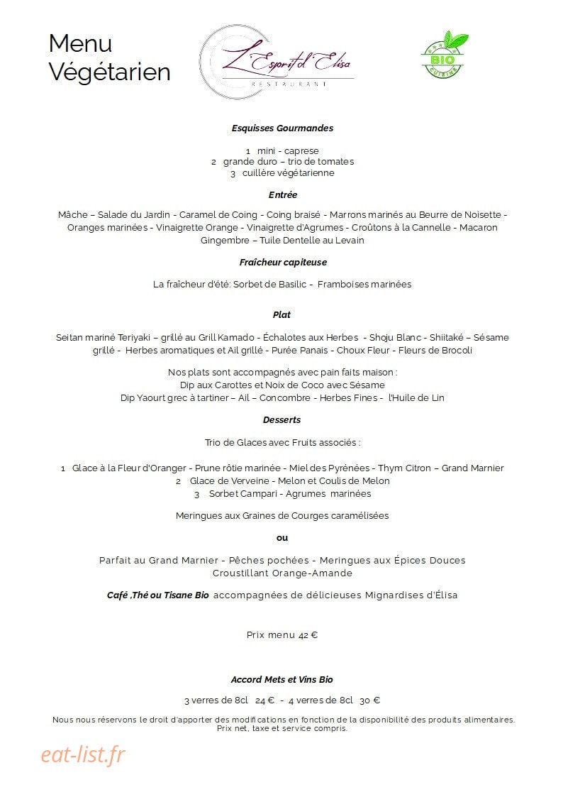 L'esprit D'Elisa — carte page 2