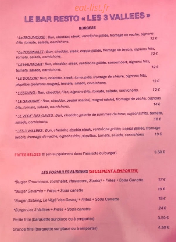 Les 3 Vallées — carte page 1