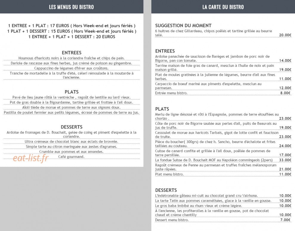 L'Aragon Cazaux et Cie — carte page 3