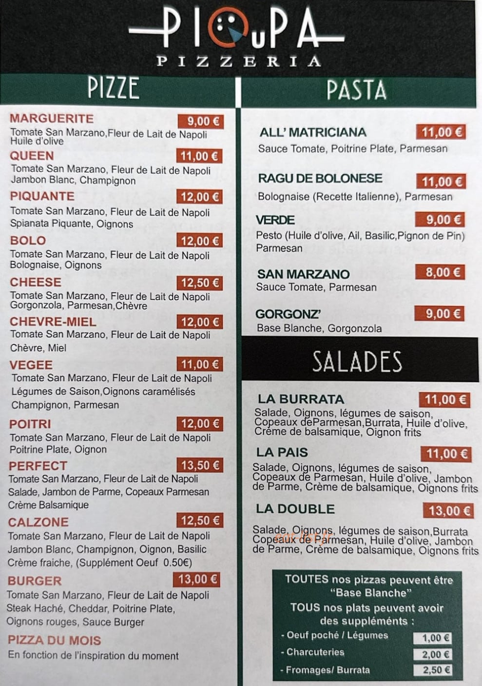 Petite Loucya — carte page 1