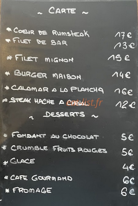 Le comptoir — carte page 1