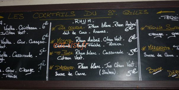 Le Saint Gilles — carte page 1