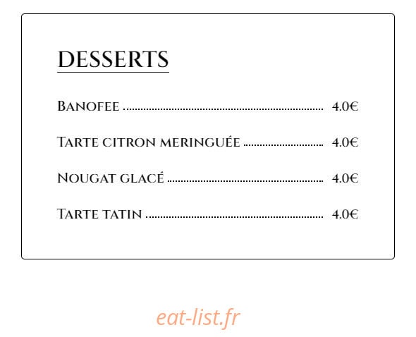 La guinguette du lac — carte page 2