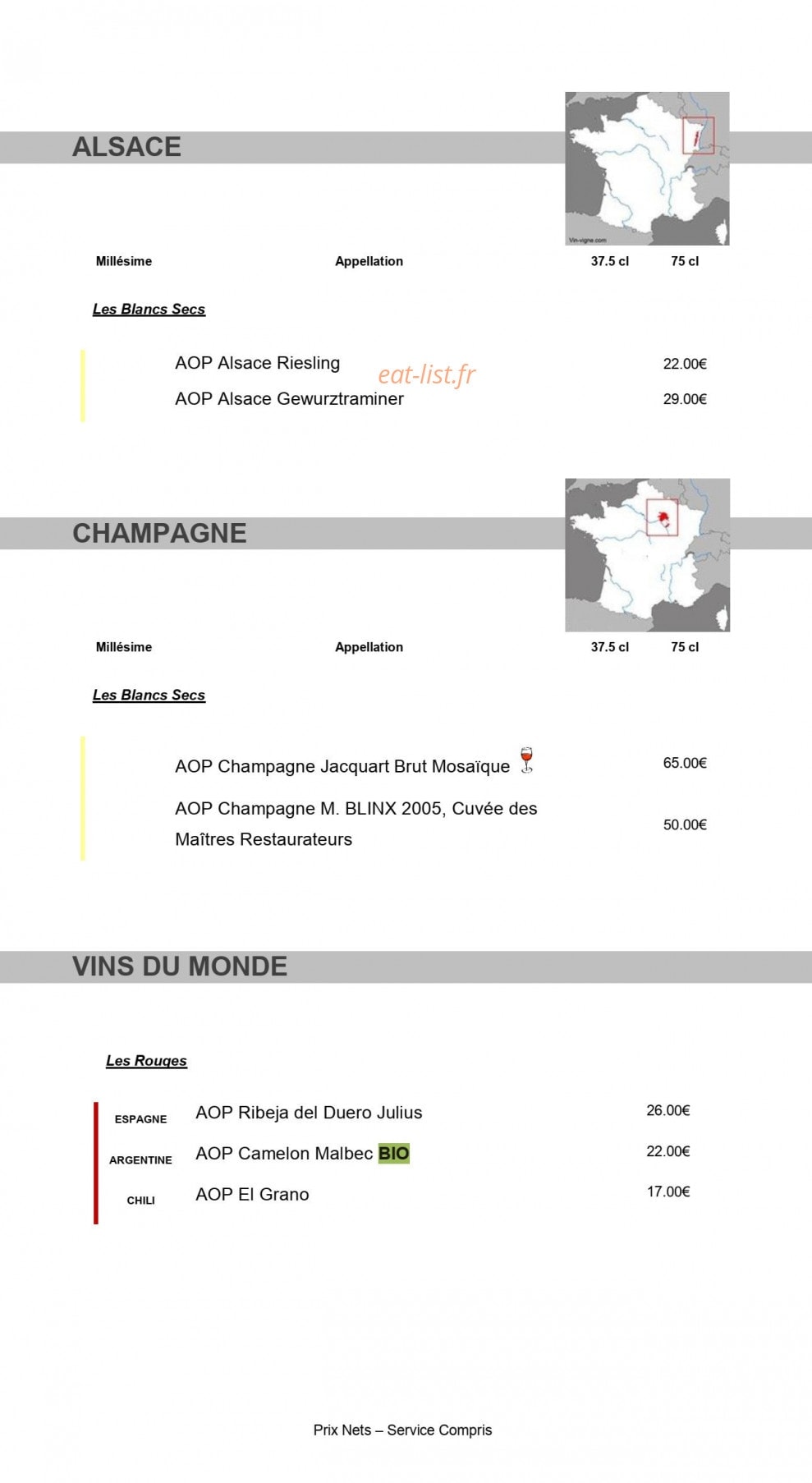 Le Cabaliros — carte page 12