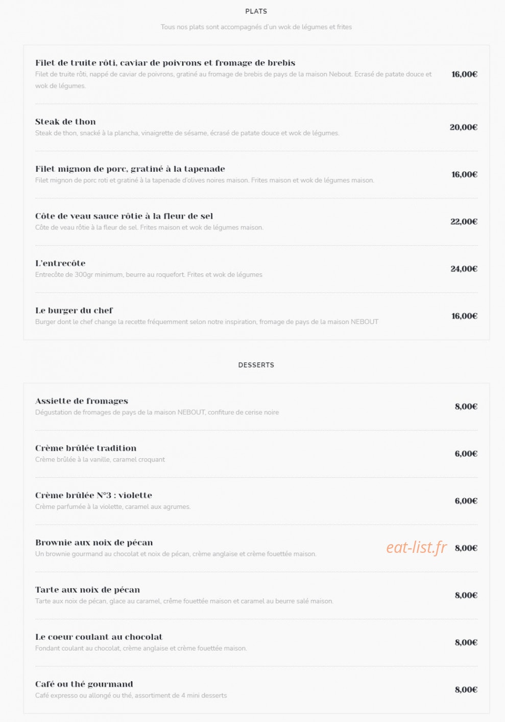 Le Numéro 3 — carte page 2