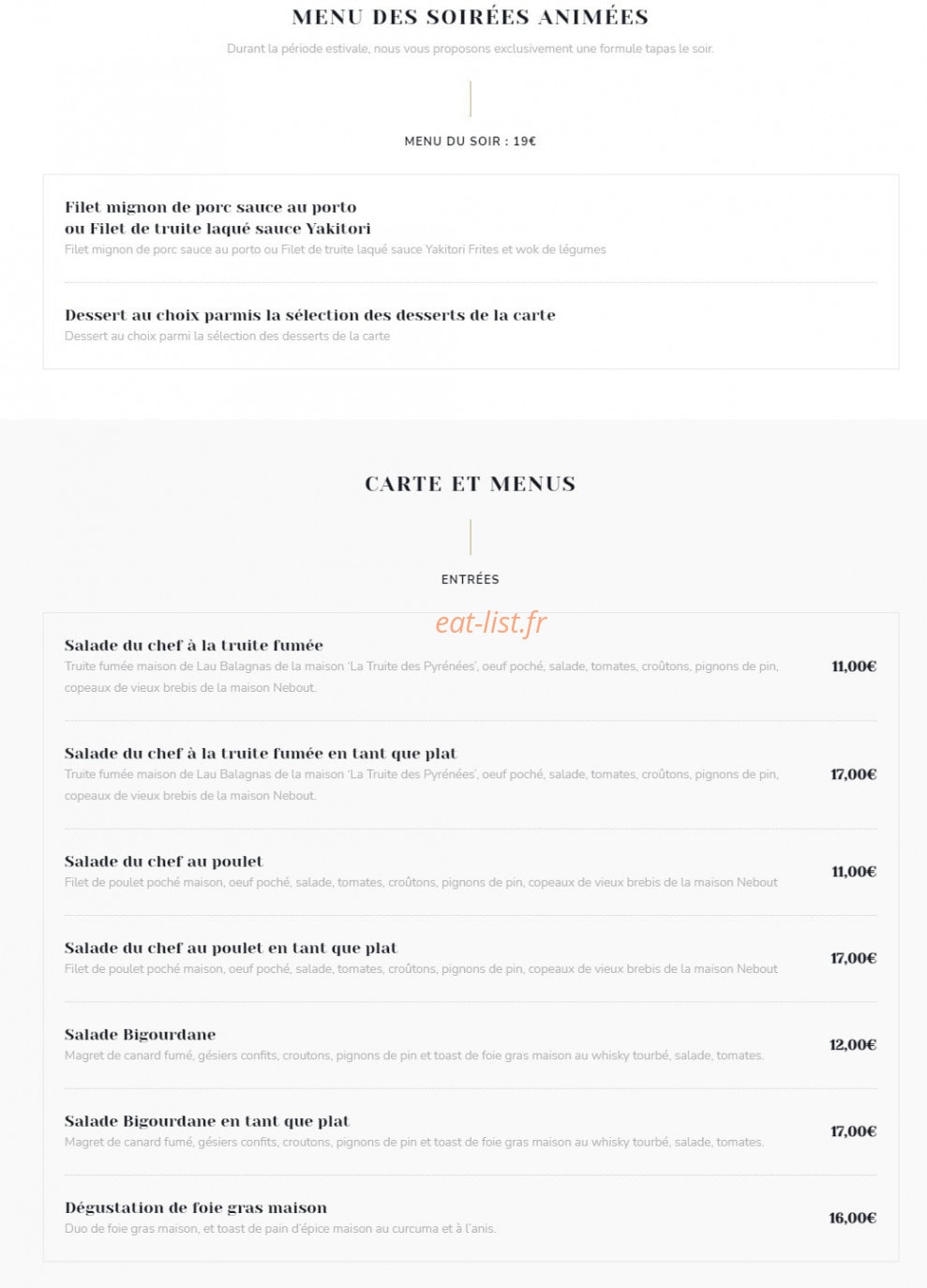 Le Numéro 3 — carte page 1