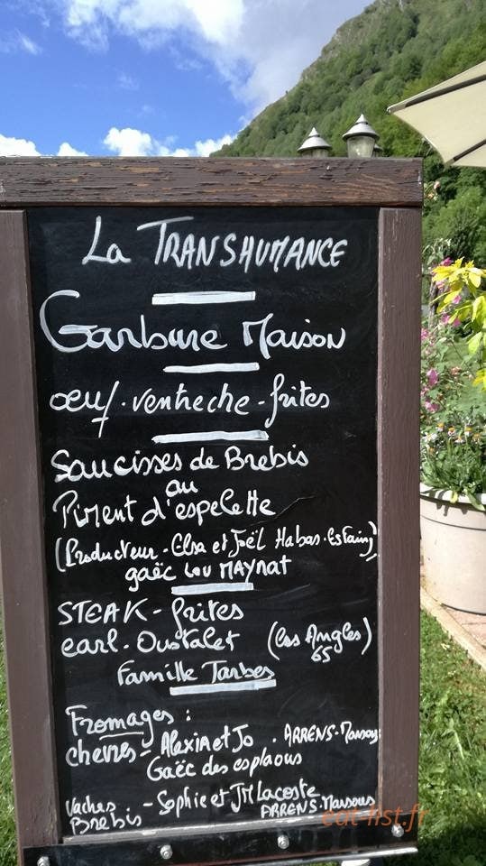 Carte et menu de L'Etape du Randonneur - Bistrot de Montagne à Estaing — les plats