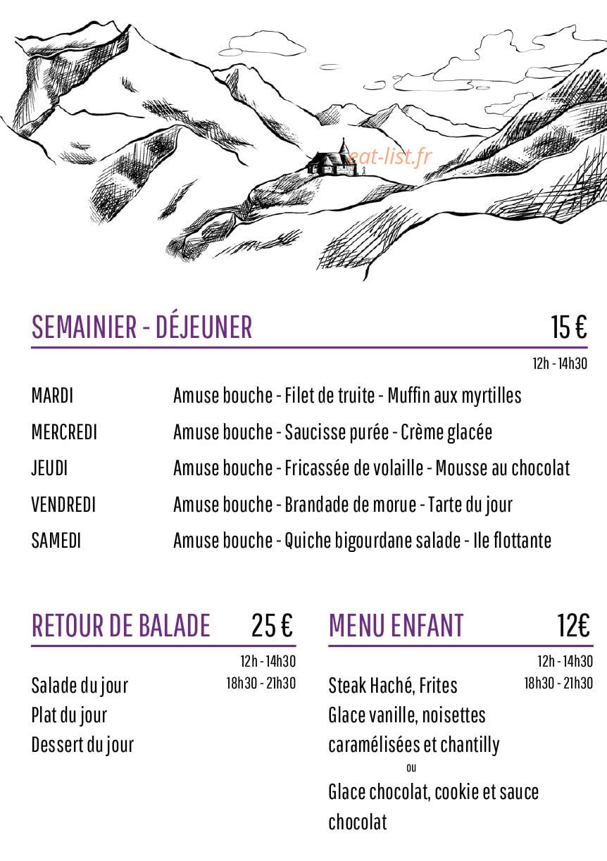 Le Bistrot de l’Abbaye — carte page 5