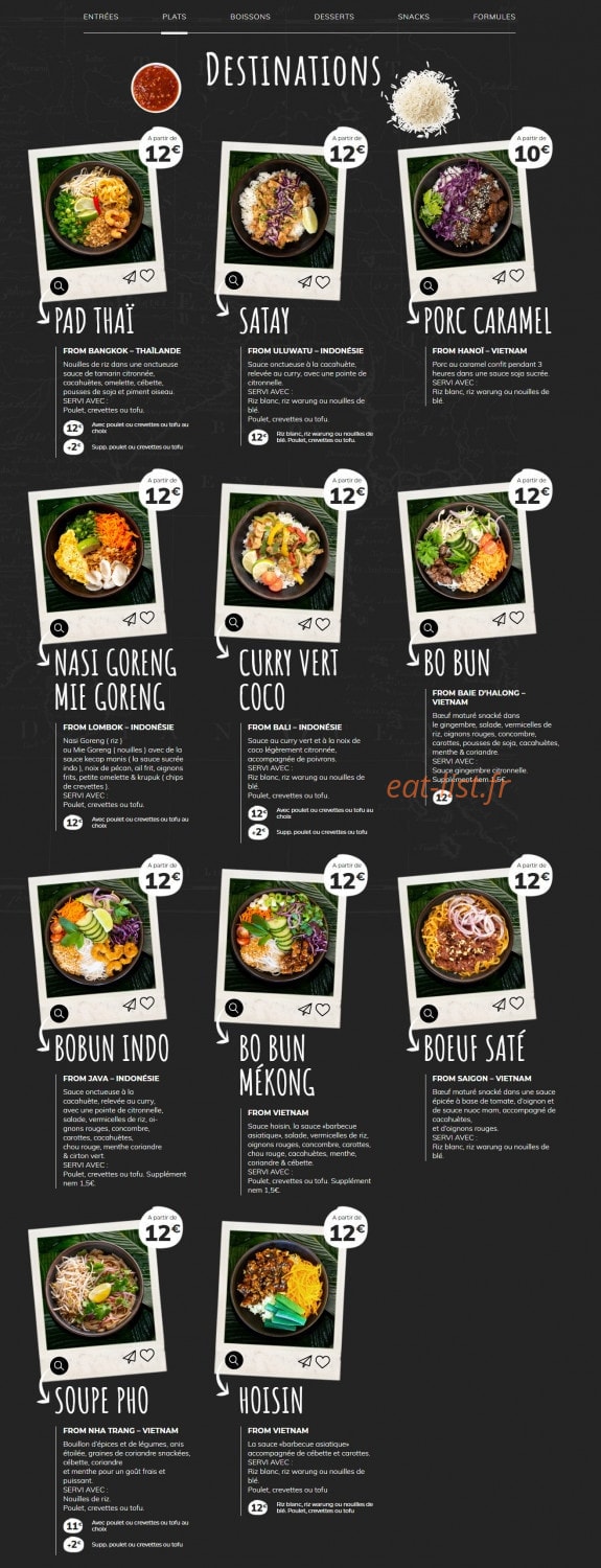My Little Warung — carte page 2