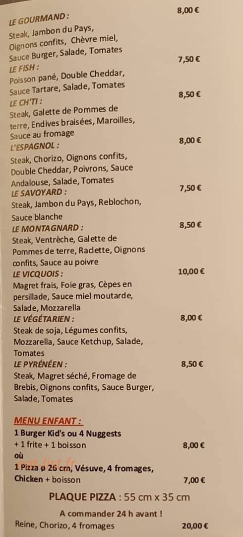 Pizza Greg — carte page 4