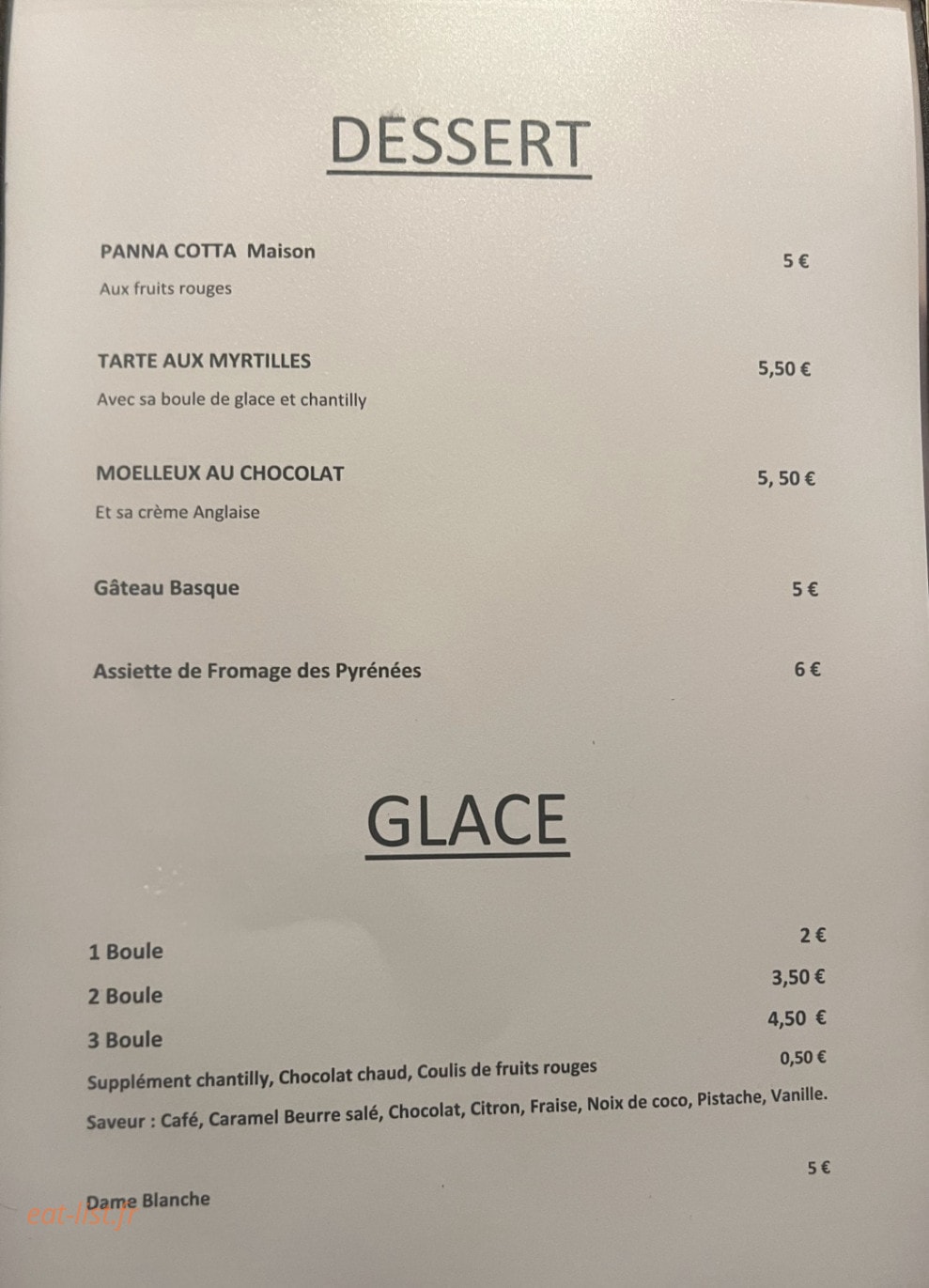 La table de Saoussas — carte page 2