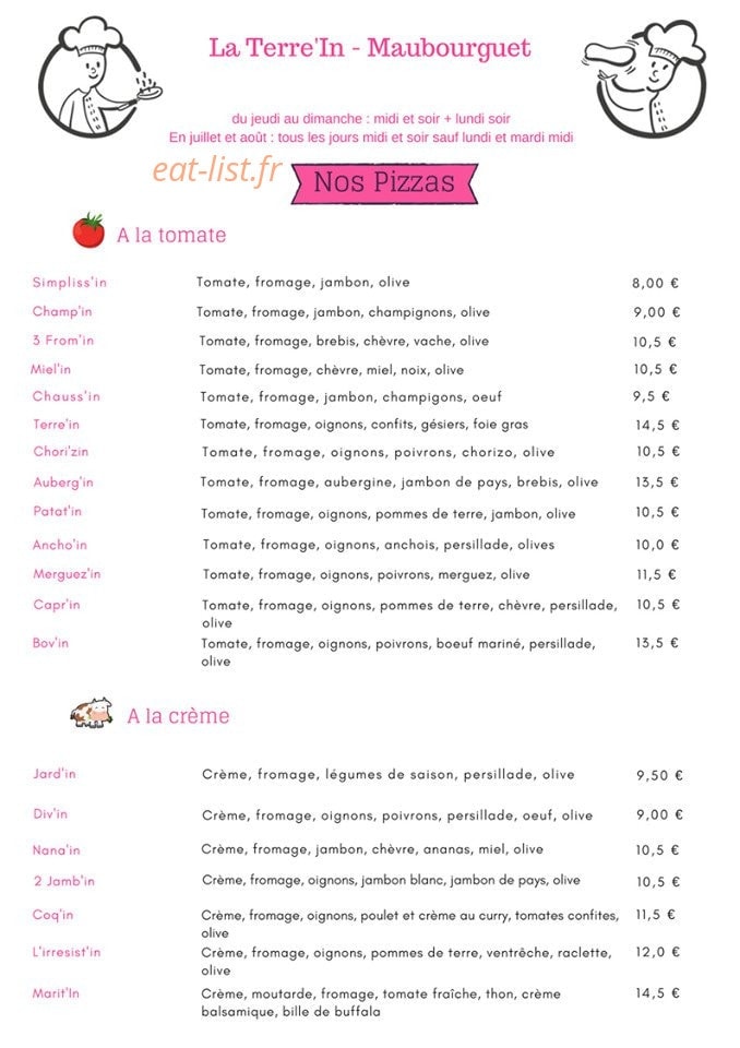 La Terre'in — carte page 1