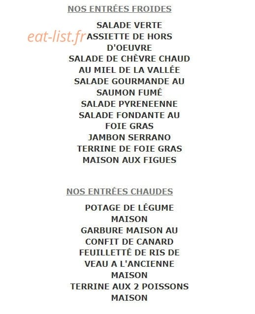 Les 2 Cols — carte page 1