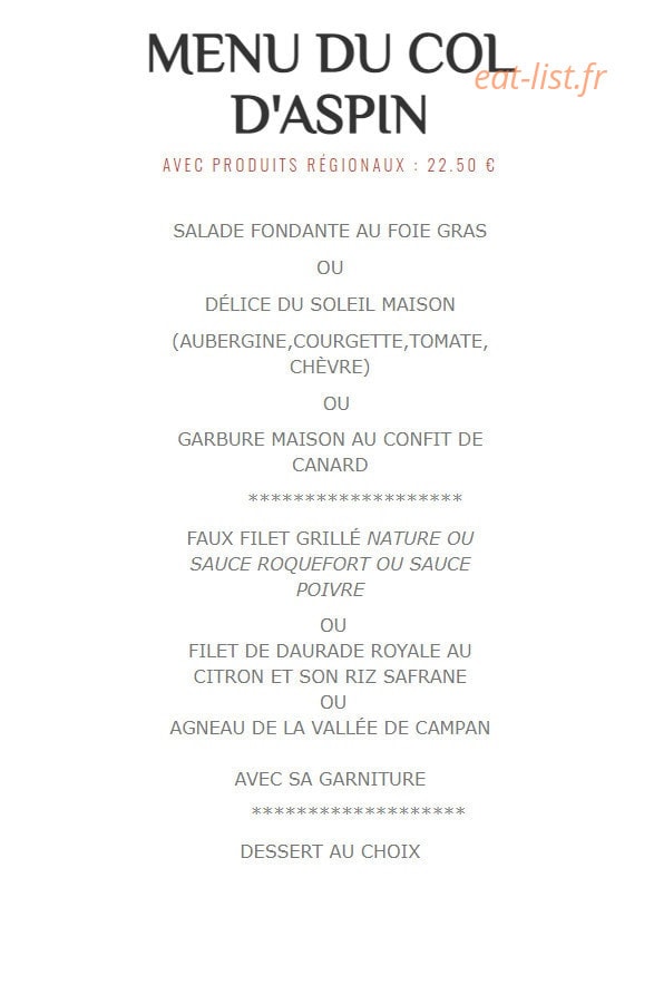 Les 2 Cols — carte page 4