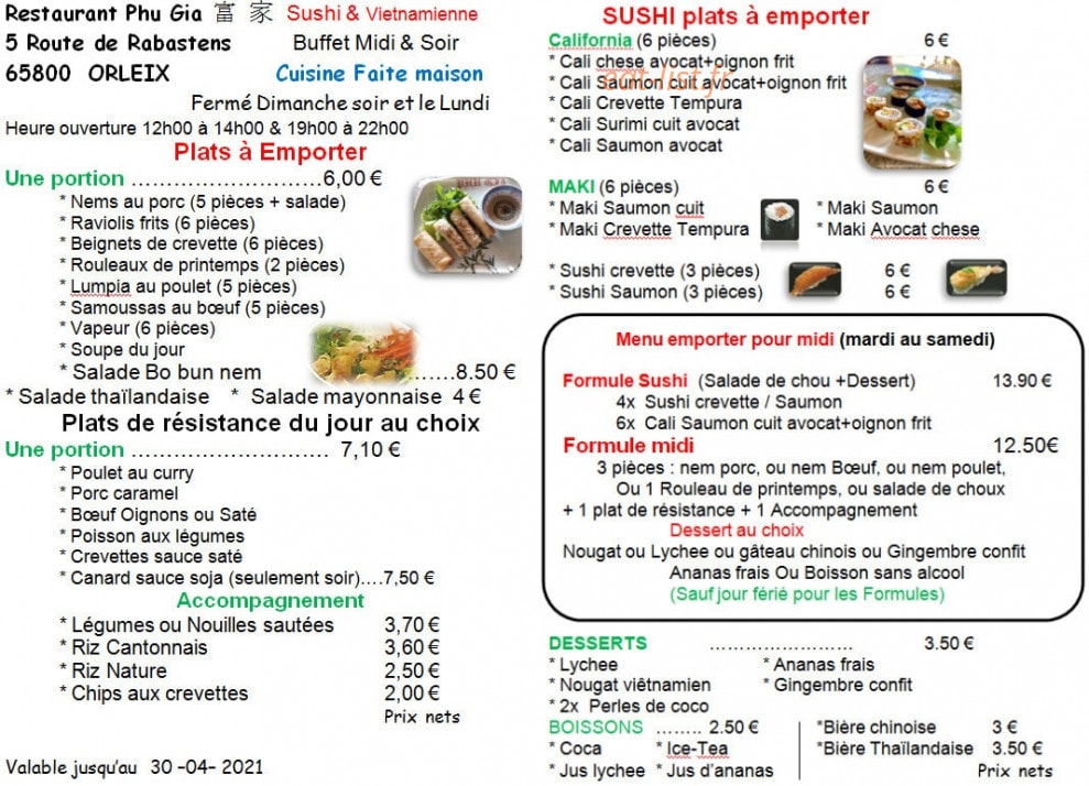 Phu Gia — carte page 1