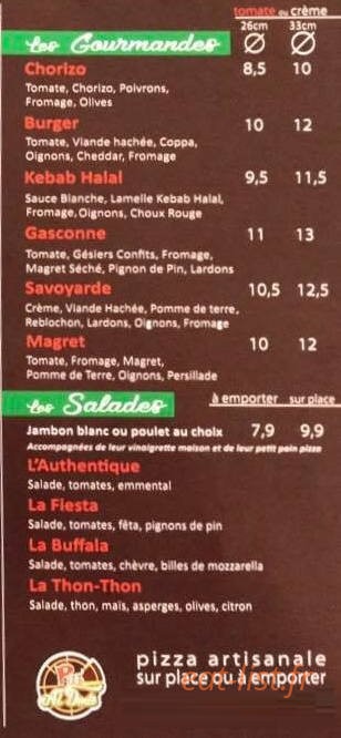 Pizz'Al Dente — carte page 4