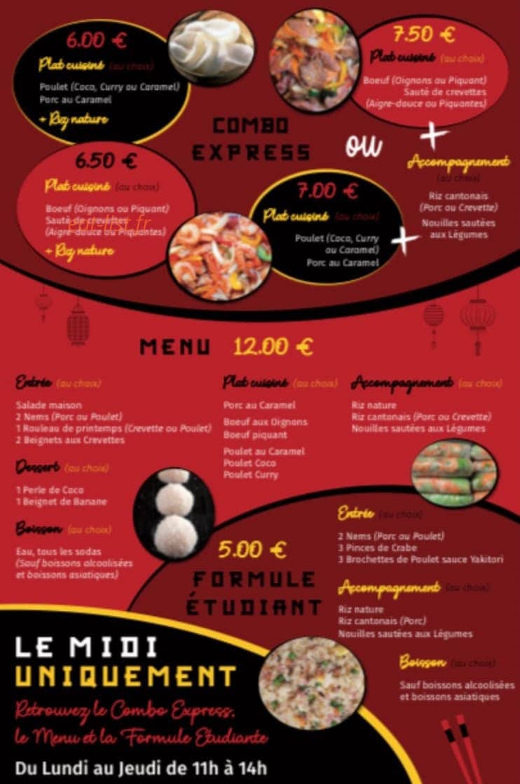 AB Asia Food 66 — carte page 2