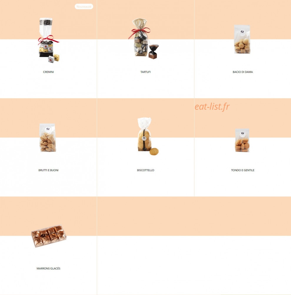 Amorino — carte page 12