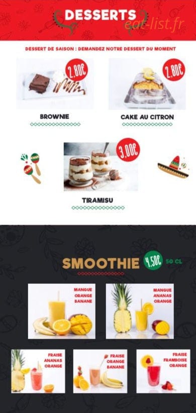 Arriba Arriba — carte page 3